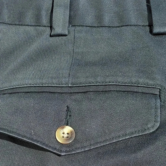 L.L.Bean Comfort Waist Dark Blue Mens Pants Size 38 - Picture 7 of 12